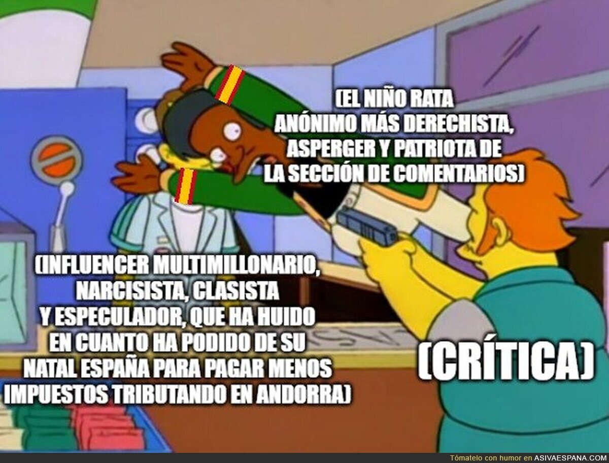 Tenemos unos ''patriotas'' muy raritos