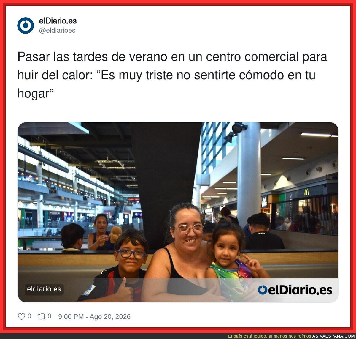 Cada vez somos más pobres