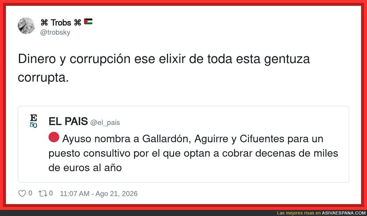 "El dinero corrompe" dicen mientras cobra 100k al a&ntilde;o por ir a inaugurar un corte de cinta