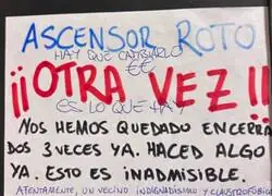Ya no hay pasta ni para el ascensor