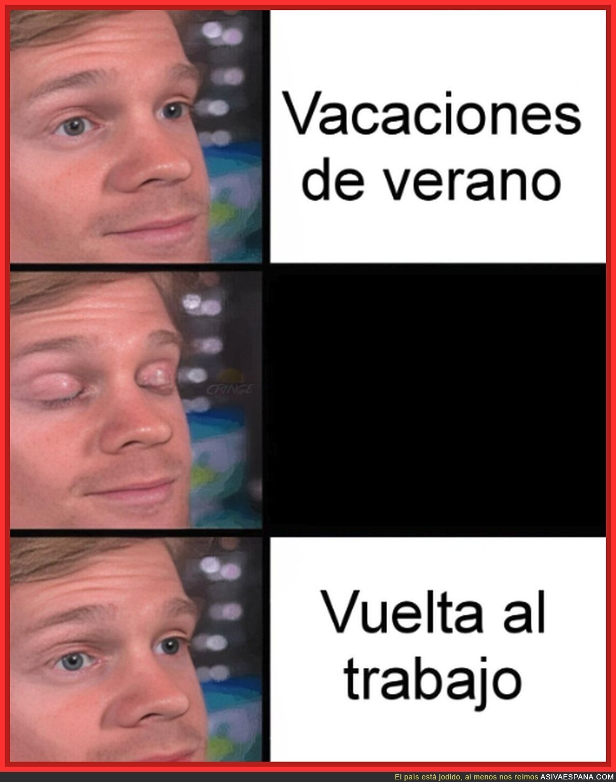 Me siento como un domingo por la tarde