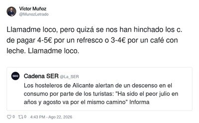 Ll&aacute;mame loco, pero los precios est&aacute;n m&aacute;s inflados que el ego de un influencer en agosto