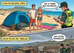 El doble rasero de la Guardia Civil