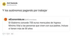 Mientras tanto, los aut&oacute;nomos: 'voy a pedir un cr&eacute;dito para pedir un cr&eacute;dito'