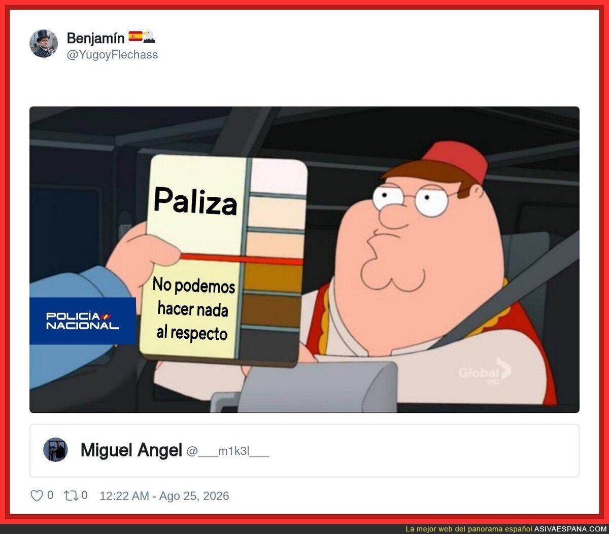 La Polic&iacute;a Nacional