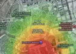As&iacute; est&aacute;n los decibelios en Madrid