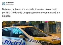 Espero que el coche fuera robado y sin ITV