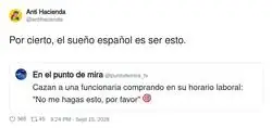 Lo que todo espa&ntilde;ol desea