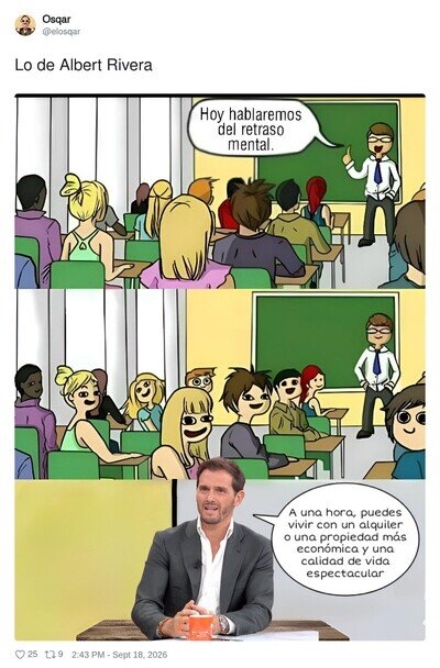 Lo de Albert Rivera