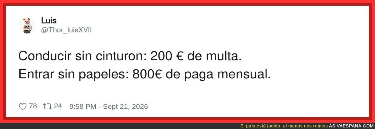 Multa vs paga