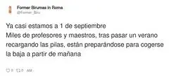 Suerte, profes