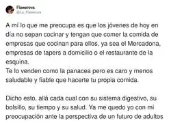 Yo preocup&aacute;ndome por la salud digestiva de los Z mientras mi generaci&oacute;n come ultraprocesados sin pesta&ntilde;ear