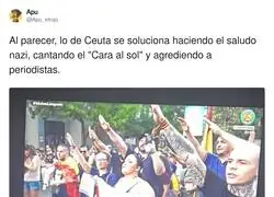 Ceuta descubriendo que el saludo nazi es m&aacute;s efectivo que un recurso administrativo