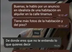 Las surrealistas b&uacute;squedas de habitaciones