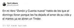 Zorr&oacute;n y Cuenta nueva