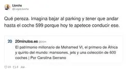 600 coches pero no puede ayudar a los de su pa&iacute;s