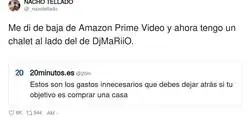 Yo gracias a no pagar Netflix casi tengo la segunda residencia pagada