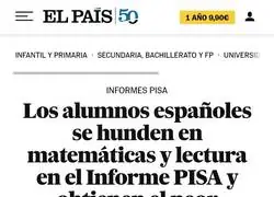 Como dir&iacute;a una madre: ni PISA ni PISO