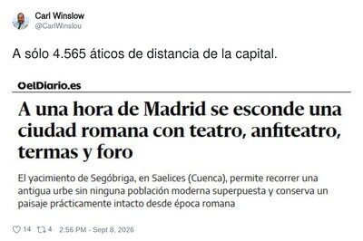 A una hora de Madrid: ruinas, teatros y la sensaci&oacute;n de que te has perdido hace 2000 a&ntilde;os