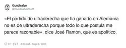 Jos&eacute; Ram&oacute;n, que te veo la pulserita de VOX