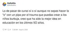 La cosa ha salido regular