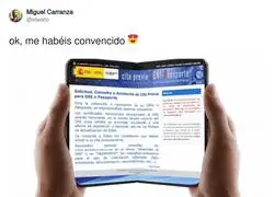 El nuevo iPhone Duo sirve para leer la OBSOLETA WEB de cita previa del DNI