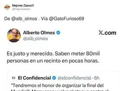 Lo han clavado con el tweet