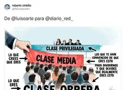 La clase media: crey&eacute;ndose que est&aacute; en el barco cuando en realidad es el salvavidas