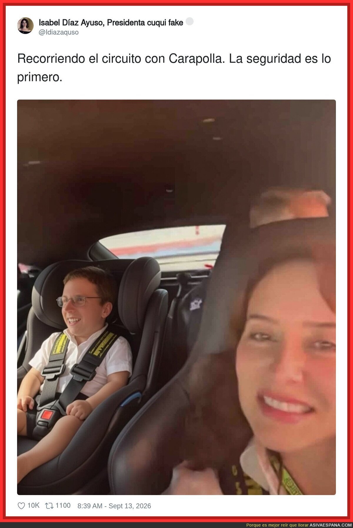 Ayuso y Almeida volviendo a casa