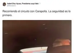 Ayuso y Almeida volviendo a casa