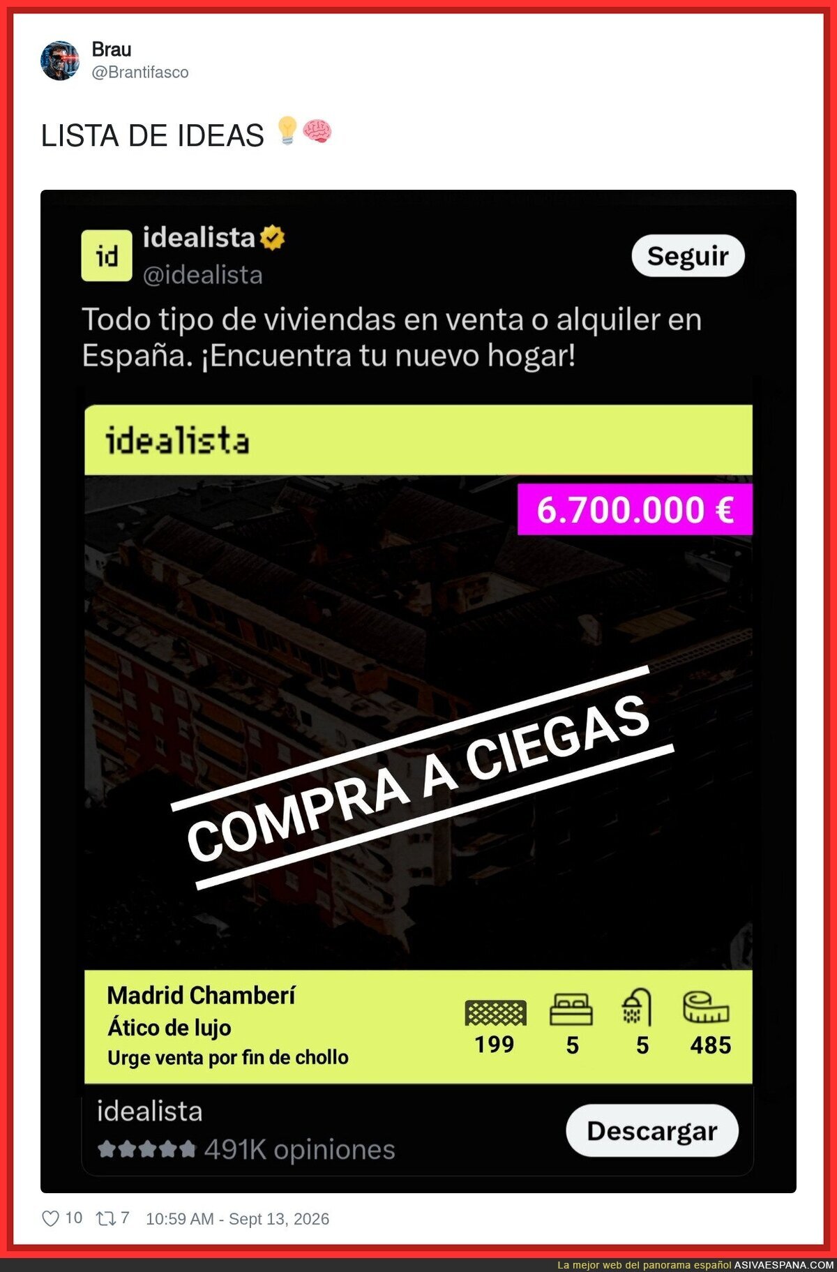El anuncio en el que Ayuso dio clic