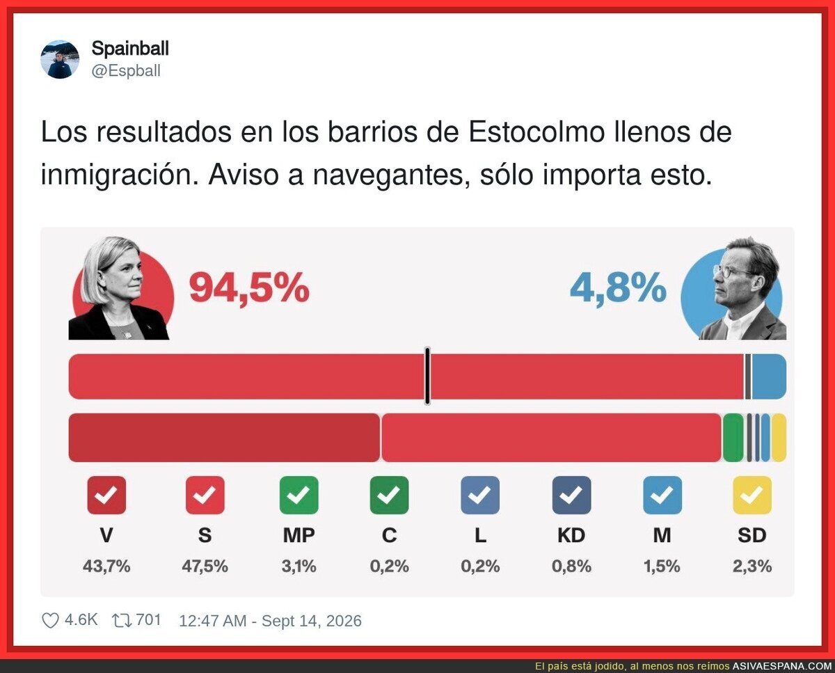 DEP Suecia. Pronto en España