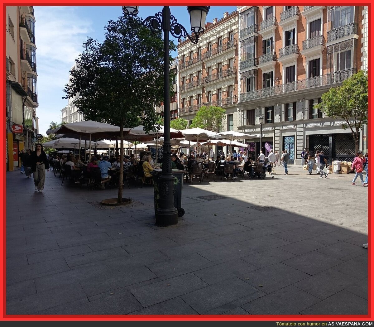 No se puede consentir que las peatonalizaciones sean engullidas por la hosteler&iacute;a