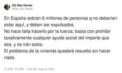 Sin paguitas la gente se ir&iacute;a por su propio pie, no hace falta expulsar