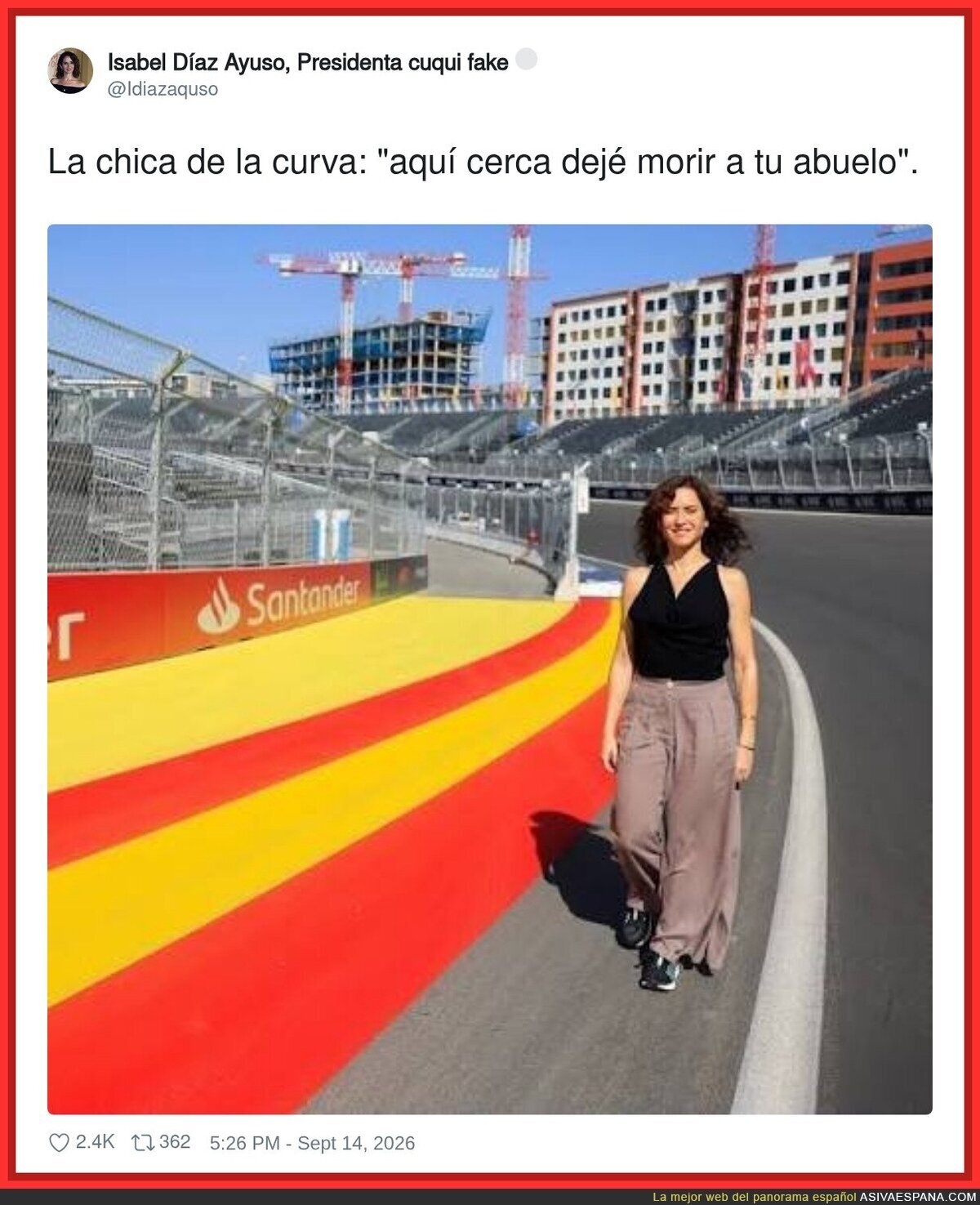 La chica de la curva
