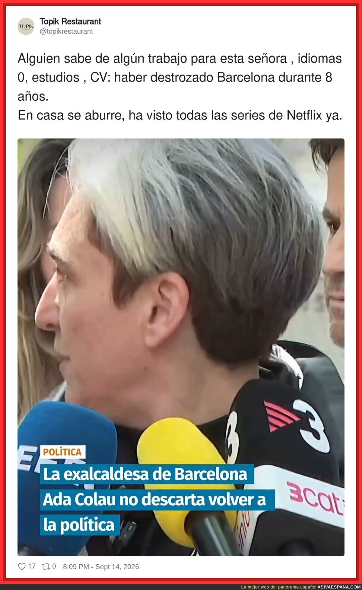 Que se saque una oposici&oacute;n de Hacienda y deje de marear la perdiz