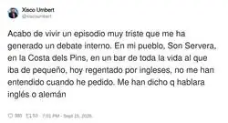 En Baleares ya no nos dejan ni hablar nuestro idioma