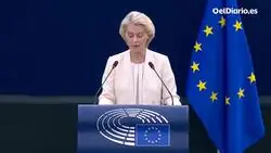 Von der Leyen: "Quiero dirigirme directamente al pueblo espa&ntilde;ol. La frontera de Ceuta es una frontera europea. Ceuta es Espa&ntilde;a y es Europa. Y Europa estar&aacute; ah&iacute; para ustedes"