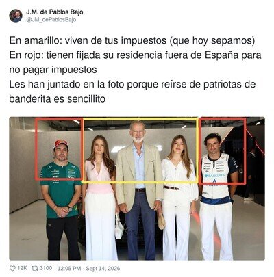 Los ricos: "somos espa&ntilde;oles de coraz&oacute;n" tambi&eacute;n los ricos: