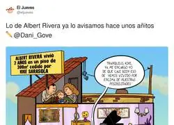 Albert Rivera vivi&oacute; 2 a&ntilde;os en un piso de alquiler y ahora da lecciones de econom&iacute;a, qu&eacute; crack