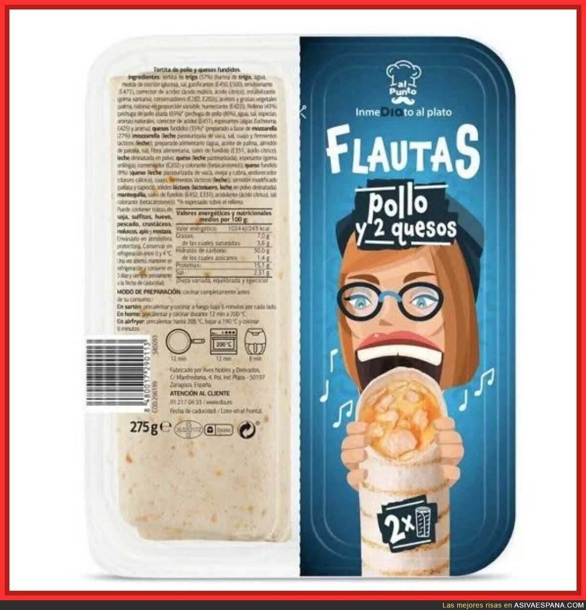 Creo que hay que hablar urgentemente con el responsable del packaging del d&iacute;a
