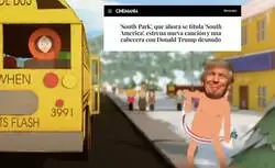 South Park ahora se llama South Am&eacute;rica y Trump aparece en pelotas