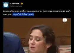 "Prefiero a un rumano, por muy rumano que sea, que a un espa&ntilde;ol delincuente"
