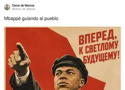 Mbappe haciendo temblar a toda la derecha