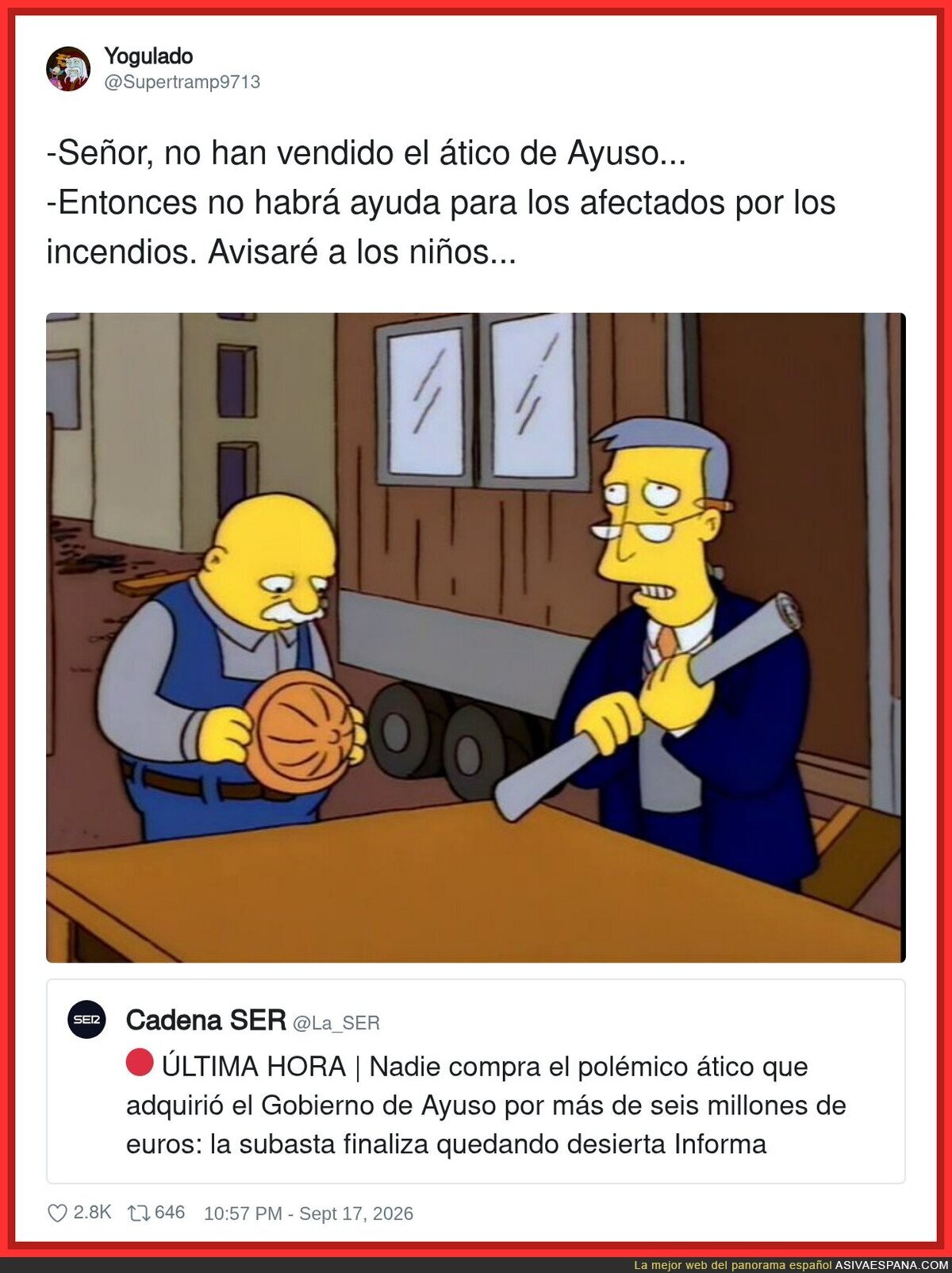 No s&eacute; por qu&eacute; pero se ve&iacute;a venir