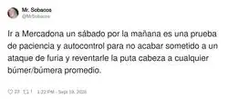 Ir a Mercadona un s&aacute;bado por la ma&ntilde;ana es literalmente entrenar para la guerra