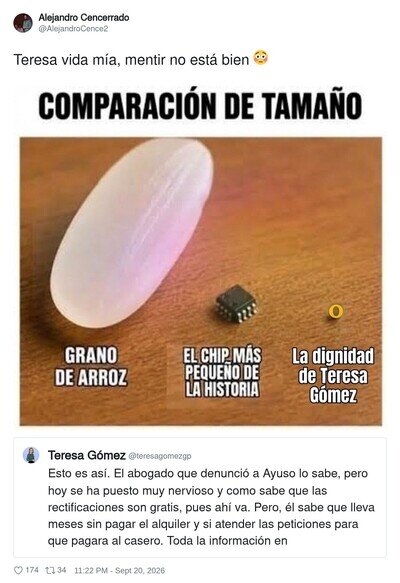 La dignidad de Teresa G&oacute;mez
