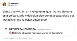 Morad detenido es Morad en paz, la naturaleza est&aacute; sanando
