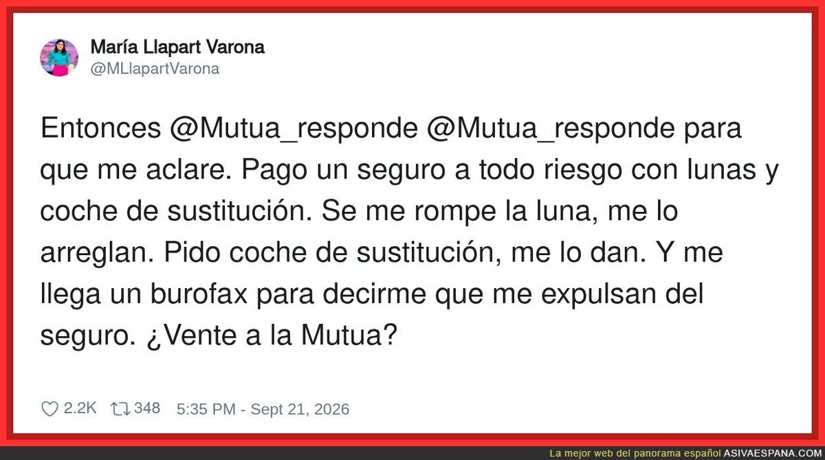Así te trata la Mutua