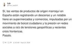 Descenso de ventas de productos de origen marroqu&iacute; en Espa&ntilde;a